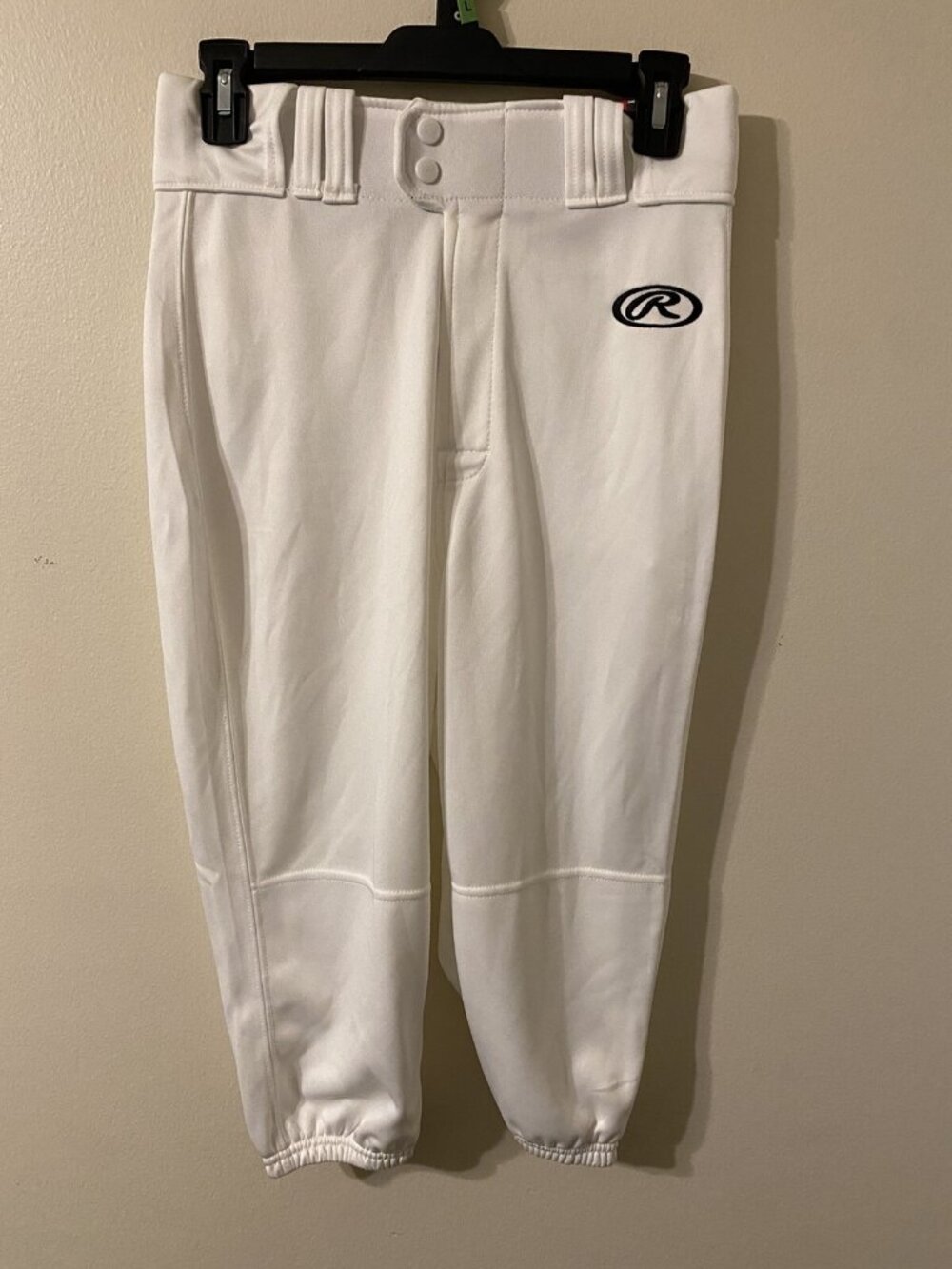 New NWT Mens Rawlings Adult Knicker Launch Baseball Pant White Size Small